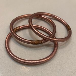 Budhagirl Rose Gold Bangles